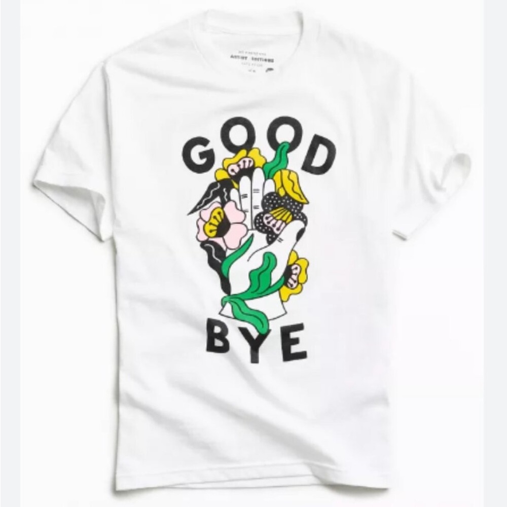 Urban Outfitters Artist Editions Kate Prior Goodbye Tee